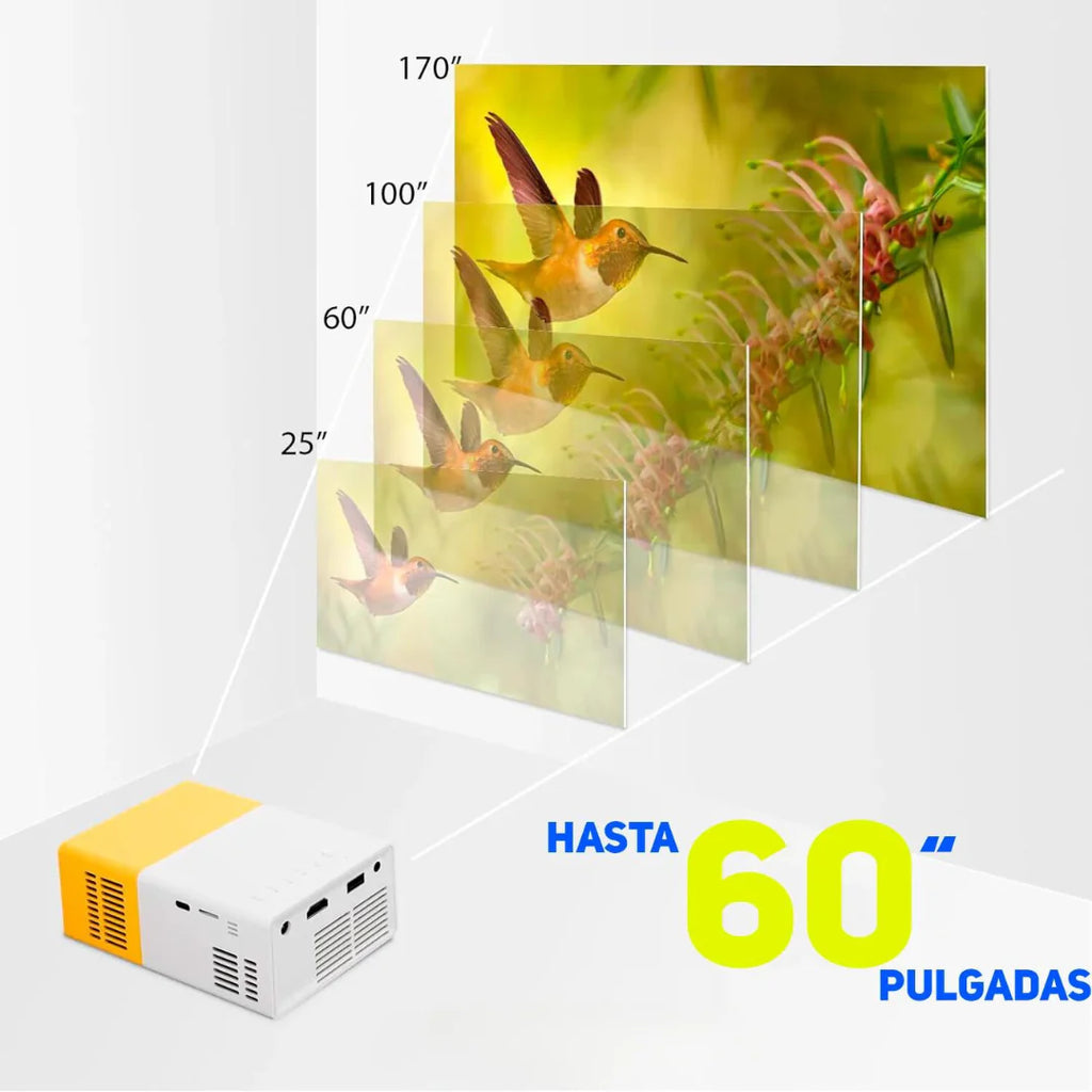 Mini Proyector Led Portatil